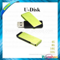 Twister metal USB flash drive, Cheapest Free logo Rotating Metal usb flash disk